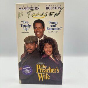 The Preachers Wife VHS 1996 Denzel Washington Whitney Houston Drama